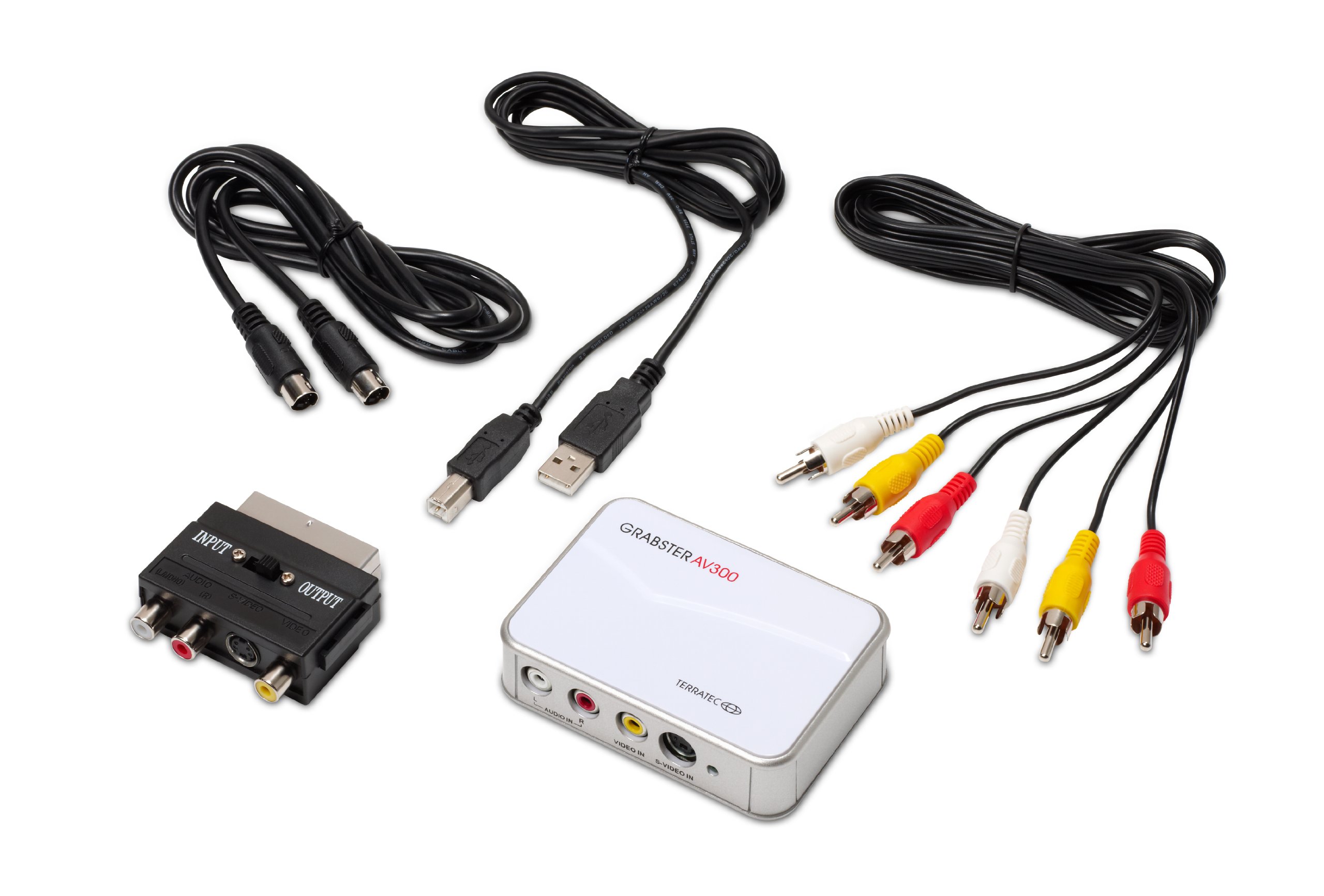 Terratec Grabster AV 300 MX USB 2.0 USB-BOX zur VHS Video